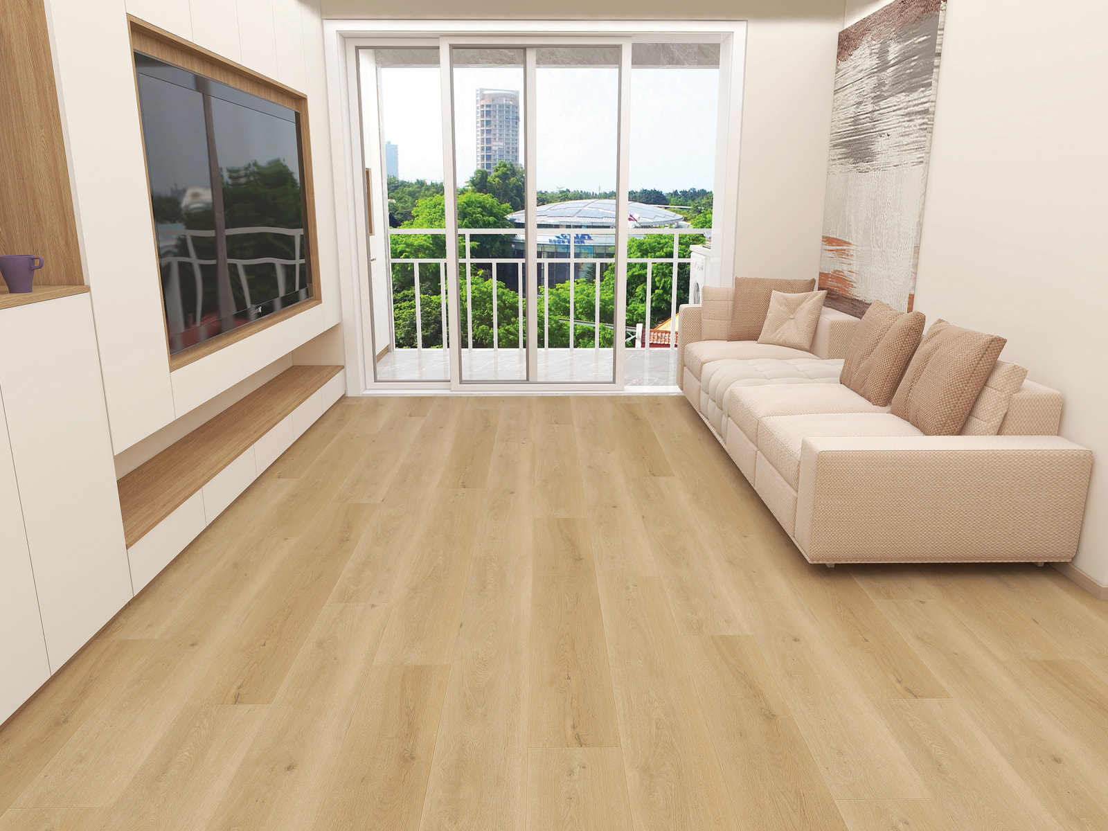 Amber Oak room scene supplied by Dream Floor