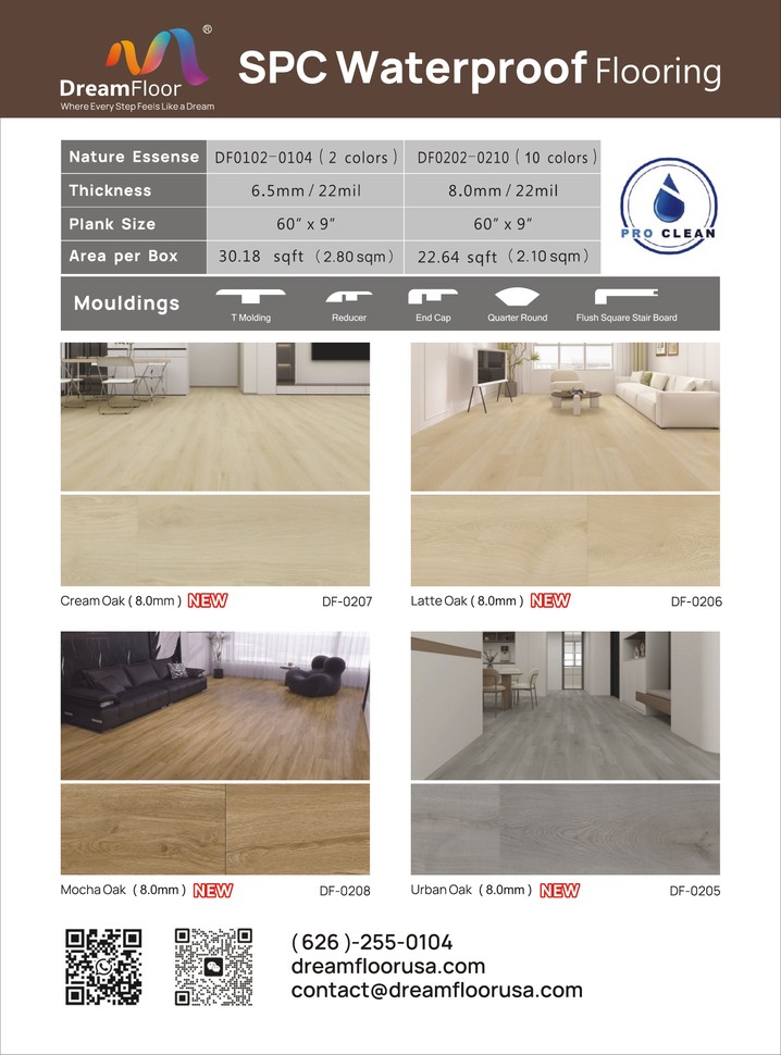Dream Floor 2026 SPC product catalog cover