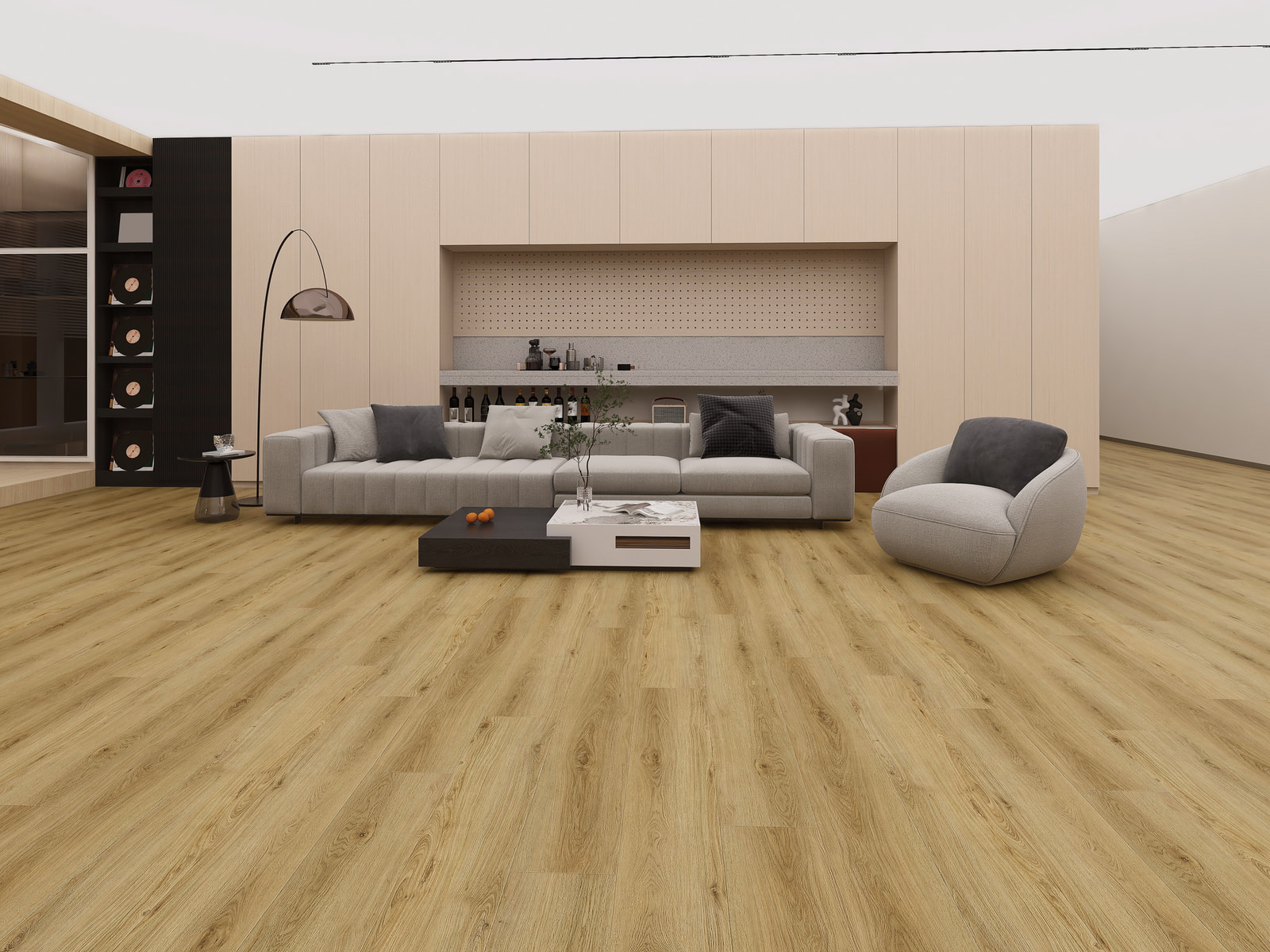 Sable Oak room scene supplied by Dream Floor